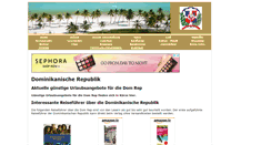 Desktop Screenshot of dominikanische-republik-reise.de