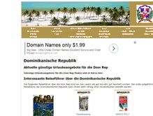 Tablet Screenshot of dominikanische-republik-reise.de